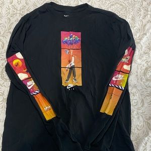 Nike long sleeve graphic tee